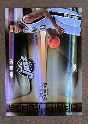2009-10 Playoff Contenders Draft Class #25 Paul Millsap Spectrum/50 Foto 1 de 3