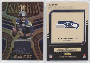 2021 Panini Gold Standard Gold Gear /199 Russell Wilson #GG-RW