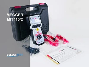 MEGGER MIT410/2 MEGOHMÍMETRO PROBADOR DE AISLAMIENTO Y CONTINUIDAD **MIRA** (REF.: 732N) - Imagen 1 de 10