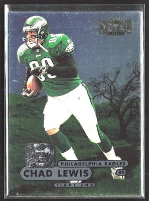 1998 Metal Universe #34 Chad Lewis NRMT or Better - Image 1 of 2