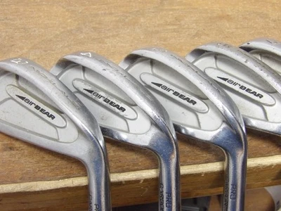 Nicklaus Air Bear Pro Carbon Irons 3-PW (No 8 Iron) Regular Steel Very Nice!! - Image 1 of 4