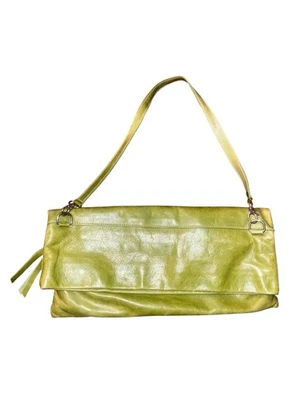 Gianni Chiarini女式绿色皮革挎包顶部提手包 — 第 1/4 张图片