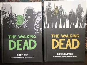 The Walking Dead Books Ten & Eleven Hardcover Compilations (Covers #109-#132) - Picture 1 of 11