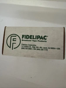 New Fidelipac Broadcast NAB Cartridges Cart Tapes NOS Blanks - Picture 1 of 7