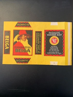 Belga Paquet De Cigarette Vide Prototype Imprimerie ? - Photo 1/3