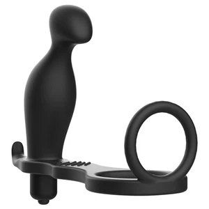 ADDICTED TOYS PLUG ANAL CON ANILLO SILICONA NEGRO ENVÍO DISCRETO 24H - Imagen 1 de 6
