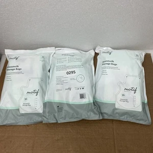 3 New Packs of Motif Medical Breast Milk Storage Bags 8oz - Picture 1 of 6