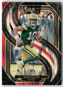 2024 Panini Select Black Red Prizm Shock Premier Jordan Love #172 Packers - Bild 1 von 2