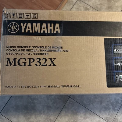 YAMAHA MGP32X Series 32-Channel Premium Mixing Console Analog Mixer JP MGP 32 X - Image 1 of 4