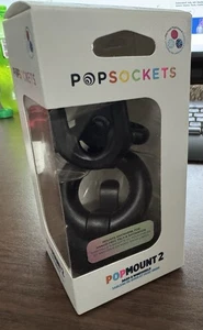 PopSockets - PopMount 2 Desk Car Dash & Windshield Mount - Black NEW!! - Picture 1 of 19