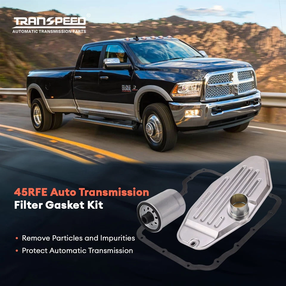Transmission Oil Filter Gasket Kit F Dodge Ram 1500 2500 3500 45RFE 545RFE 65RFE - Image 1 of 4