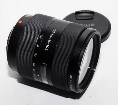 Sony A Mount Zoom Lens DT 3.5-5.6  16-105mm Very Good - Image 1 of 4