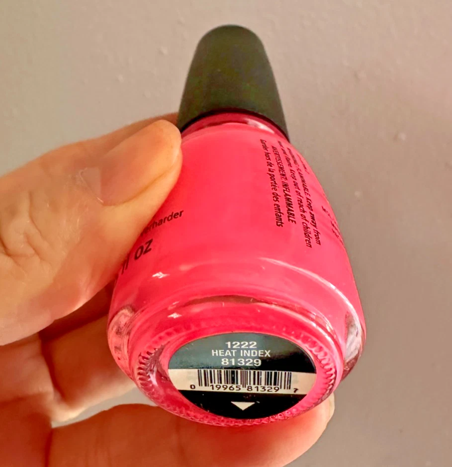 China Glaze Nail Polish Lacquer 0.5oz/14mL - BUY 4 get 20% OFF  *PICK ANY* - Image 1 of 1