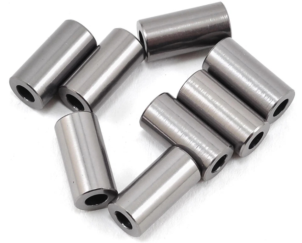 Espaciadores de enlace Vaterra # 234030, aluminio, 3x6x12 mm (8) sin usar, en caja Foto 1 de 2