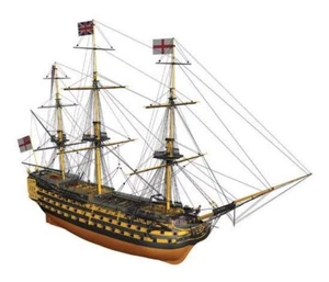 Mantova H.M.S. Kit nave in legno Victory scala 1:200 - ammiraglia di Lord Nelson - Foto 1 di 5