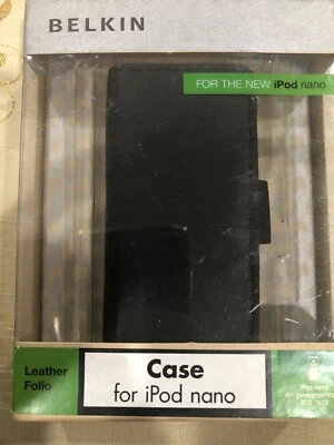 Belkin Leather Folio Case For Ipod Nano F8Z395-BBY - Image 1 of 2