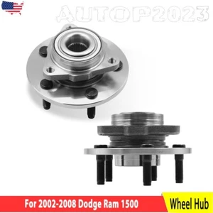2* Cojinetes de cubo de rueda delantera para Dodge Ram 1500 2002-2008 4x4/tracción trasera - Imagen 1 de 11