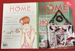 Mary Engelbreit's HOME COMPANION Magazine Lot of 2 Feb/Mar 1998 and Dec/Jan 2004 - Picture 1 of 9