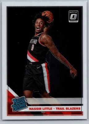 2019-20 Donruss Optic #154 Nassir Little Rated Rookie Portland Trail Blazers - Image 1 of 2