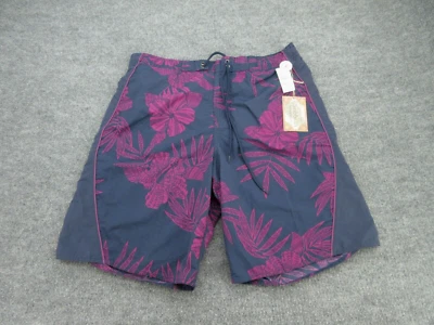 Nuevo con etiquetas Pantalones Cortos de Natación Roundtree & Yorke Para Hombres Grandes Multicolor Floral Malla Forrados L NUEVO Foto 1 de 4