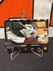 Carter Hart # Flyers # 2020-21 O-Pee-Chee PLATINUM PHOTO DRIVEN #PD-17 - Bild 1 von 2