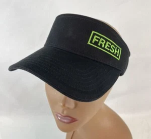 Sombrero de uniforme de empleado cosido negro visera Subway Fresh nuevo ST144 - Imagen 1 de 8