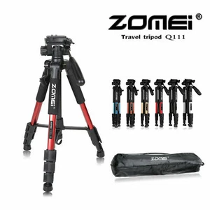 ZOMEI Professional Aluminum Mini Tripod&Pan Head Portable For Camera video Live - Picture 1 of 16