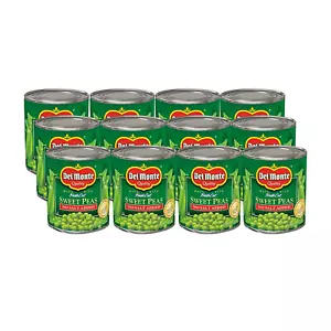 Del Monte frisch geschnittene süße Erbsen in Dosen ohne Salzzusatz, 8,5 Unzen (12er Pack) - Bild 1 von 12