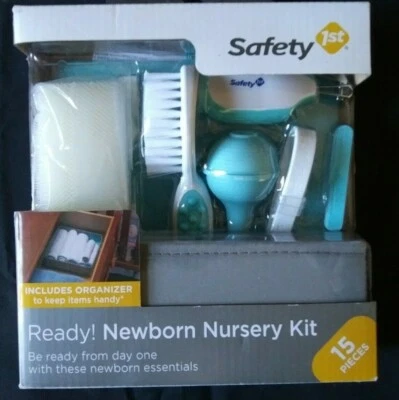 Safety 1st Ready! Newborn Nursery Kit New In Box BLUE  - Image 1 of 2