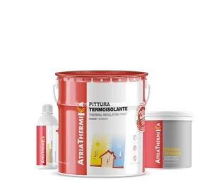 KIT Pittura Termica Atriathermika con MICROSFERE DI CERAMICA per interni LT 13 - Foto 1 di 3