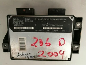 ECU Centralita Motor Peugeot 206 9641390180 80845J R04080015H - Imagen 1 de 2