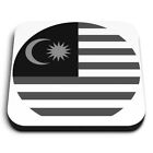 Square Mdf Magnets - Bw - Malaysia Flag Asia Kuala  #41803
