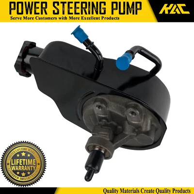 Power Steering Pump w/ Reservoir for Hummer H2 2003-2007 AM General Hummer 96-98 Foto 1 de 4
