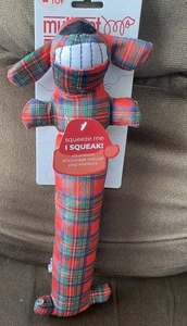 Multipet Weihnachten Loofa Hund Weihnachten kariert 12 cm - Bild 1 von 1