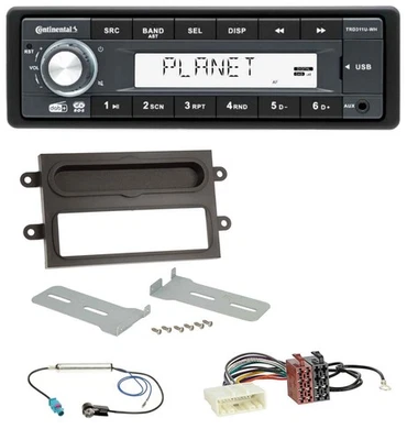 Continental MP3 AUX USB DAB 1DIN Autoradio für Renault Twingo ab 2015 Soft Touch - Bild 1 von 4