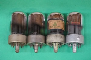 7F7 - AUDIO GUITAR AMPLIFIER HAM RADIO TV tube - lot of [4] - Picture 1 of 1