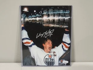 Wayne Gretzky Signed Autographed 8x10 Oliers Color Photo JSA COA - Picture 1 of 4