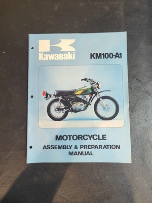 Kawasaki KD100-A1 1975 manual de preparación y montaje del concesionario, KD80 Foto 1 de 2