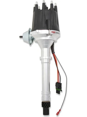 MSD Distributor Pro-Ready-To-Run Standard Rotation Cap Natural Chevy (MS (83605) - Image 1 of 4