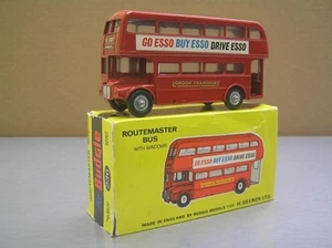 Budgie Toys 236 AEC Routemaster Double Decker bus 'GO ESSO BUY ESSO' MIB - Picture 1 of 10