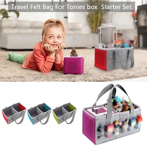 Travel Carrying Case For Tonies Starter Speaker Felt Cloth Foldable Storage Bag - Picture 1 of 16