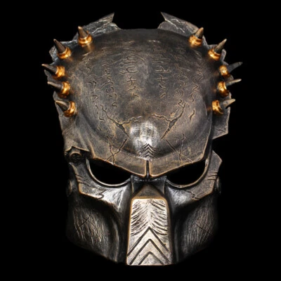 Predator AVP2 Mask Lone Wolf  Resin Predator Collectible Cosplay Props Halloween - Image 1 of 4