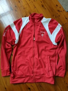 Sydney Swans AFL Authentic Aussie Rules Zip Jacket Mens M EUC - Picture 1 of 6