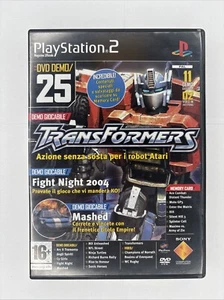 11 Demo Giocabili Transformers, Fight Night 2004 PS2 PLAYSTATION 2 Italian Pal - Picture 1 of 3