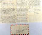 June 14th, 1957 3 Page Letter From Soldier Stationed in Germany w/ Envelope