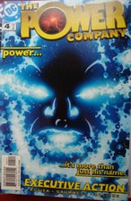THE POWER COMPANY #4 (2002) 1ST PRINT BAGGED & BOARDED DC COMICS