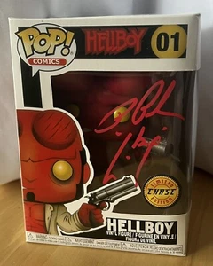 Funko *EDICIÓN LIMITADA* CHASE #01 Hellboy FIRMADO por “Ron Perlman” Certificado JSA - Imagen 1 de 6