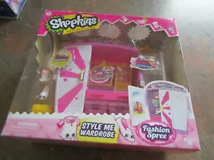 Shopkins Shoppies Fashon Spree Style Me Wardrobe New Sealed - Picture 1 of 5