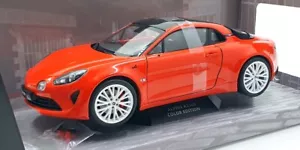 Solido 1/18 Scale Diecast S1801609 - 2021 Alpine A110S - Orange Sanguine - Picture 1 of 5