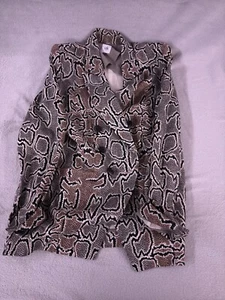 Cabi Jacket Womens Snake Skin Print Blazer - Picture 1 of 4